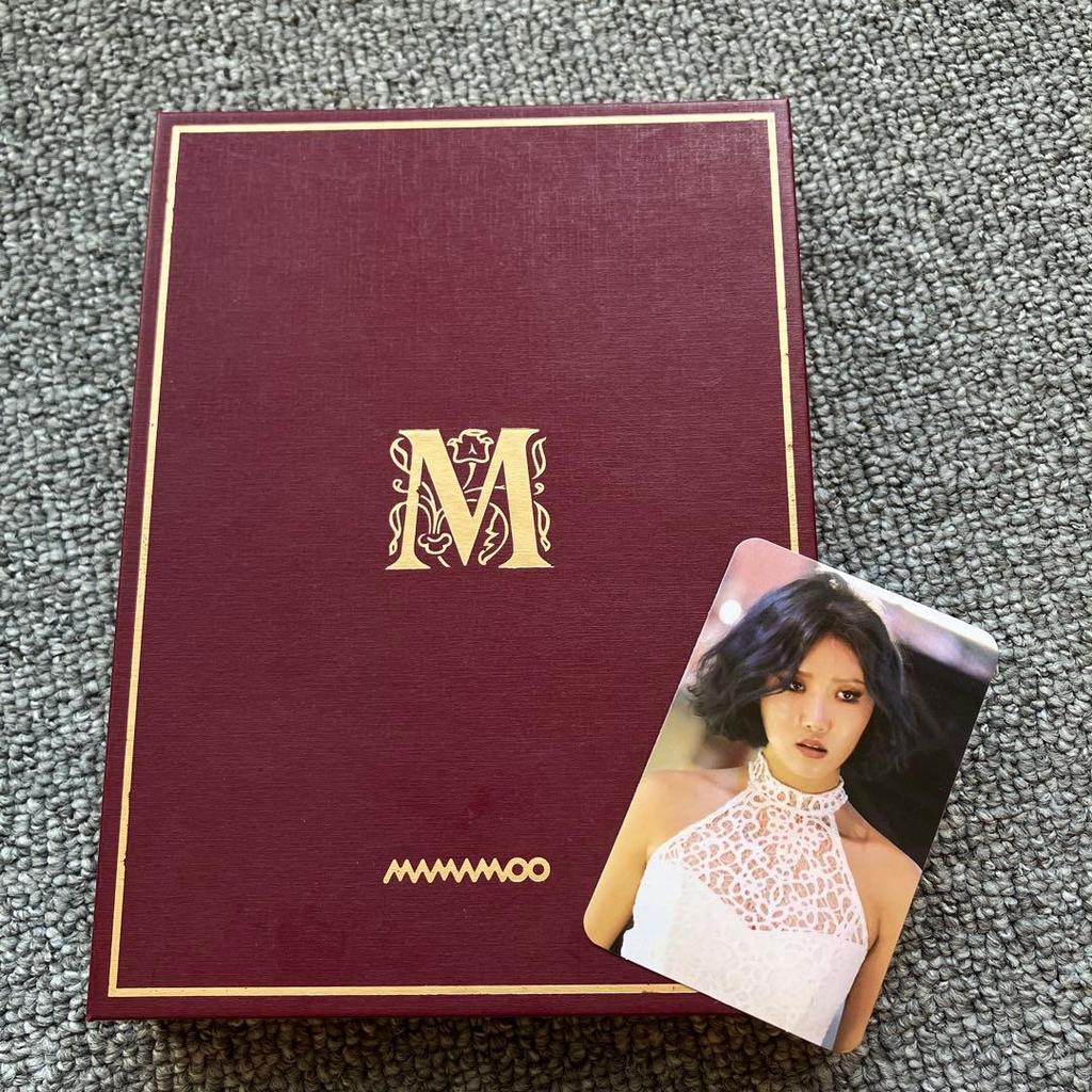 [USED] MAMAMOO Memory Album Hwasa Trading Card Korean Edition CD