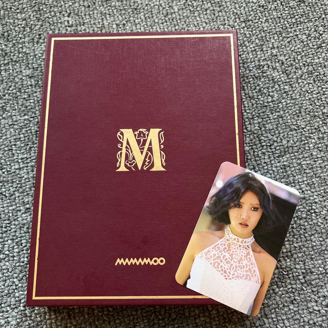 

[USED] MAMAMOO Memory Album Hwasa Trading Card Korean Edition CD