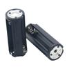 Cylindrical AAA Battery Holder Plastical Box for Case Black Flashlight Torch For Flashlight Battery for Case