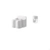 Toothbrush Holder for Bathroom, SpaceSaving Organizer, Easy To Clean (No ) 2 Cups + Dispenser