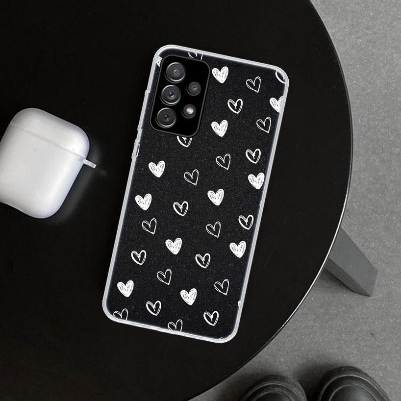 Polka Dots Art Phone Case Cover for Samsung Galaxy A12 A22 A32 A52 A72 A02S A51 A50S A31 A20S A10S Note 20 Ultra 10 Plus Galaxy