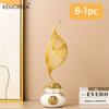 KEMORELA 1/2PCS Home Decoration Luxury Statues Simple Style Holiday Decorations TV Cabinet Wine Cabinet Office Desk Accessories