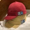 Japanese-Style Short-Brim Baseball Cap Summer Street Hip-Hop Versatile Cloth Label Cap For Casual Wear