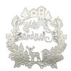 Christmas Deer Merry Christmas Words Metal Dies for DIY Scrapbooking Cutting Templates for Cardmaking, Paper Art Craft Supplies