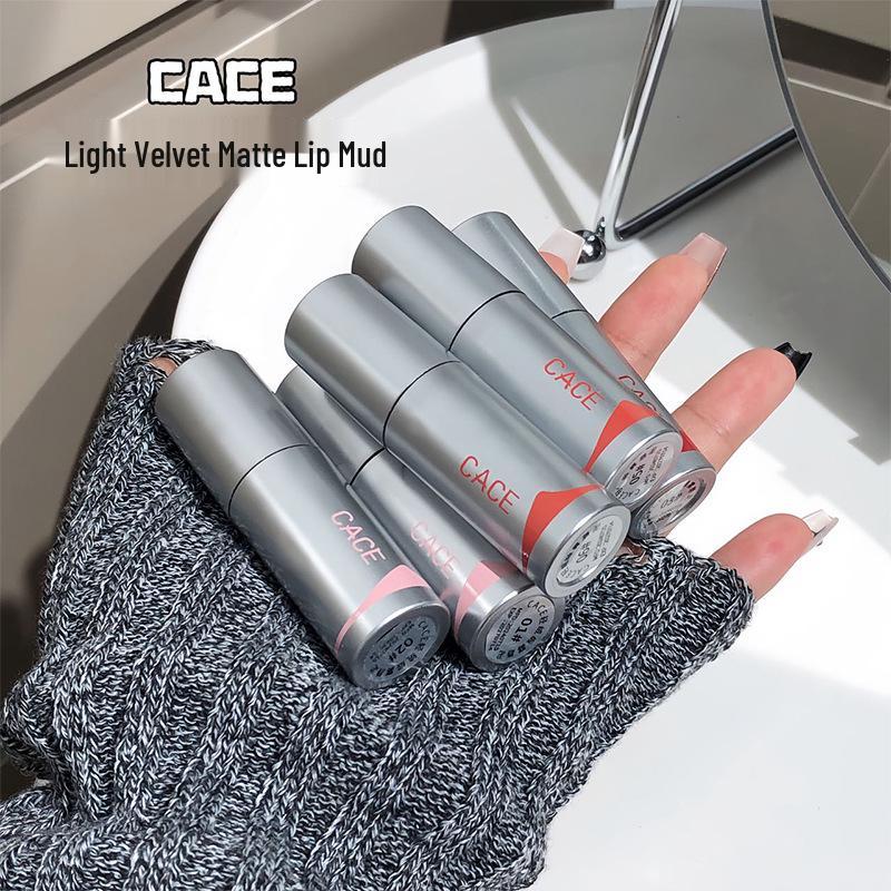 CACE Light Velvet Matte Nude Lipstick - Whitening & Affordable Student Makeup
