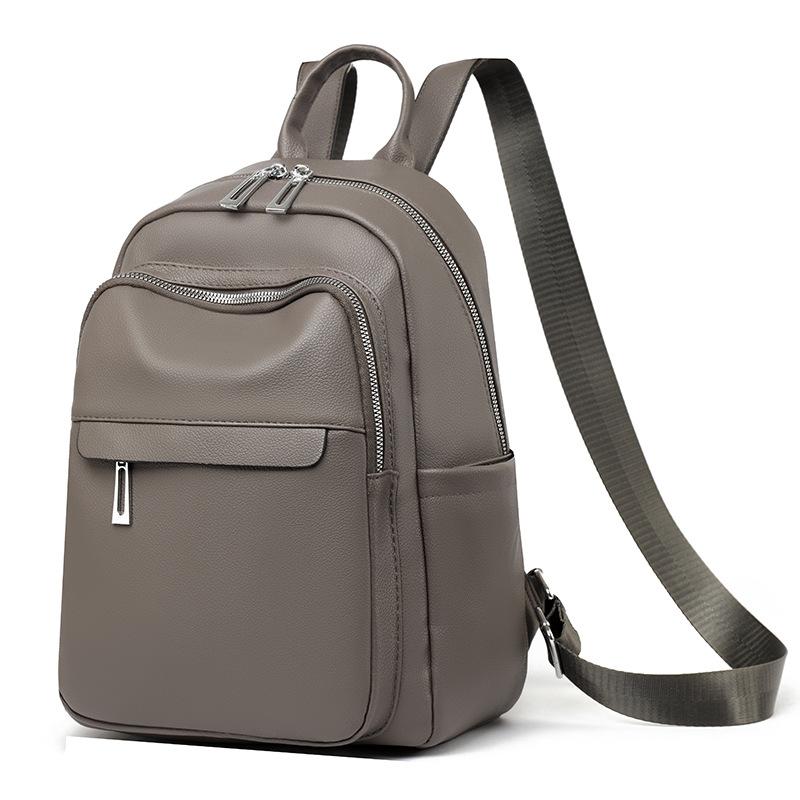 Backpack for Women Fashion Simple and Versatile Schoolbag Large Capacity Travel and Casual Backpack