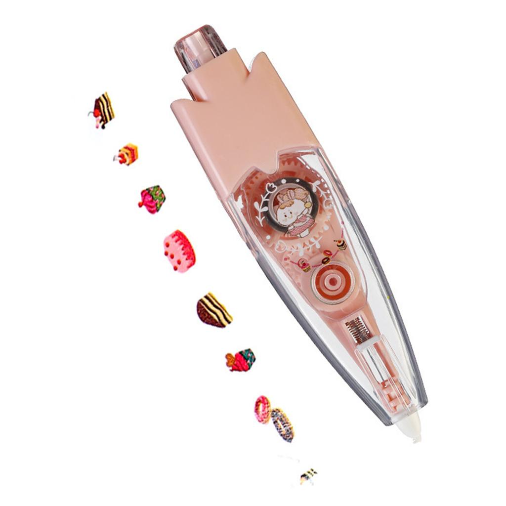 Correction Tape Decorative Sticker Pen Animal Press Type Decorative Pen Cute Pattern Decorative Tape Student Stationery Supplies