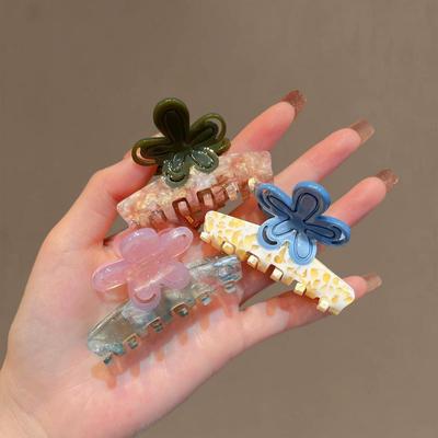 2026 New Acetate Hair Claw Clips Women for Flower Small Size Shark Clips Fashion Elegant Daily Wear Party Hair Accessories Gifts
