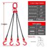 Heavy-Duty 4-Ton 4-Leg Lifting Sling