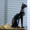 Resin Egyptian Anubis Dog Cat God Figurines Wine Rack Bottle Holder Storage Statue Home Living Room Desktop Decor Objects