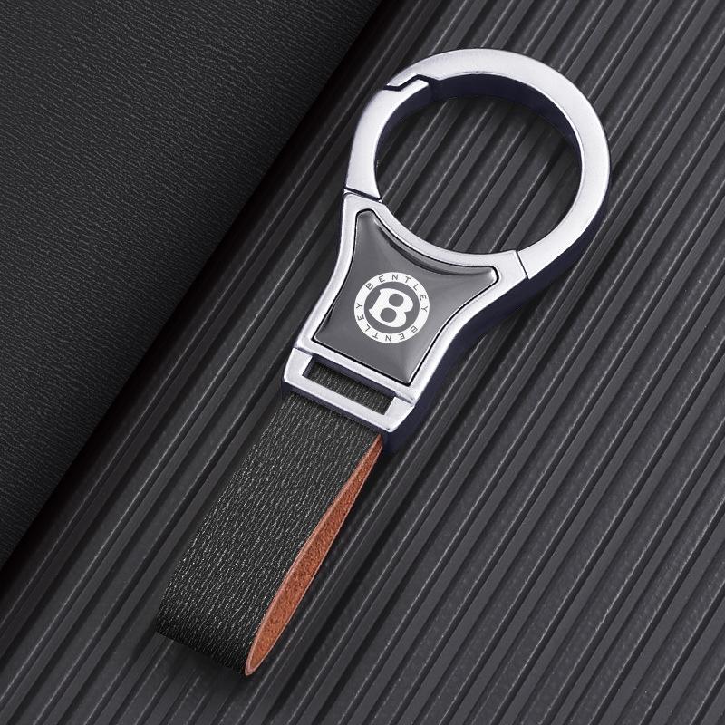 New 2025 Men's Waist Key Ring for Bentley Flying Spur, Bentayga, Continental, and Mulsanne Cars.
