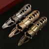 Decoration Rock Cool Boys Punk Metal Knuckle Ring Metal Full Finger Ring Scroll Joint Armor