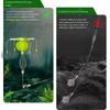 Fishing Feeder Line Set with 4 Hook and Float Baits Lure Cage Basket Trap Fishing Hook Anti Winding Baits Cage Float