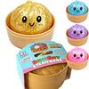 Mini Dumpling Squishies Dumpling Mystery Box Soft Squeeze Sensory Toy for Stress Relief Glitter Random Colors Stretchy Desk Toy