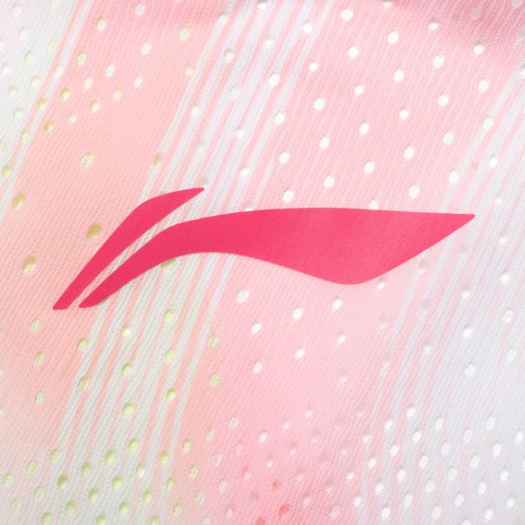 Li Ning Sleeveless Fitness Top Women Tops Fluorescent-Yellow Green White AAYT082-1