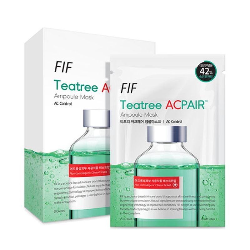 

FIF Tea Tree Acpair Ampoule Mask 10 sheets mask