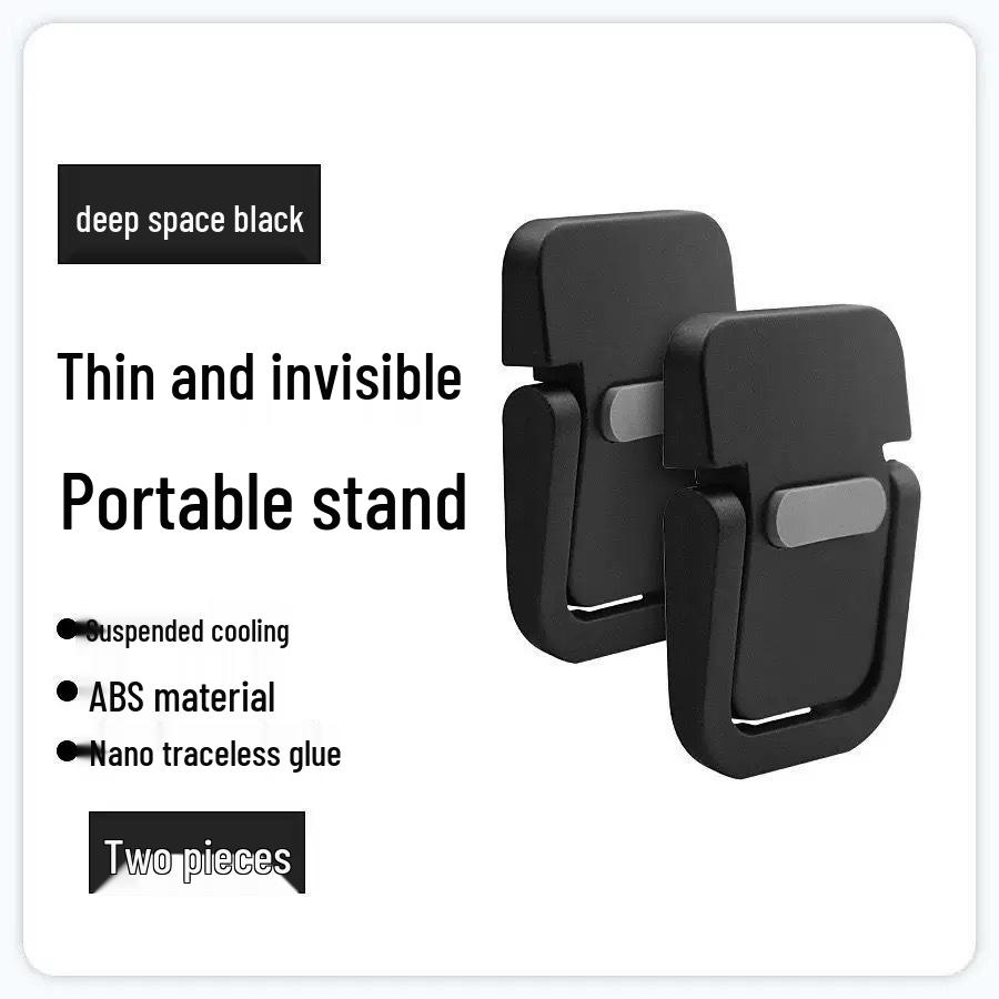 Portable ABS Laptop Stand: Invisible, Foldable Keyboard Riser