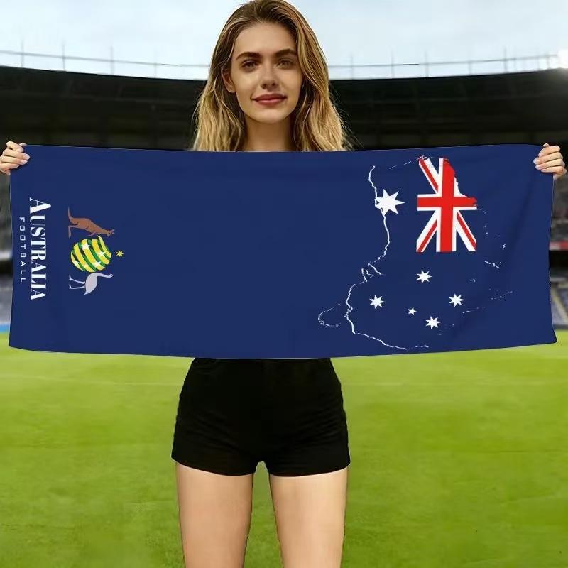 Football World Cup support towel