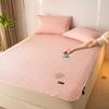 Class A Quilted Waterproof Bedspread Set: 3-Piece Fitted Sheet & Urine-Proof Mattress Protector, Machine Washable