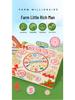 Farm Tycoon Children's Educational Wooden Clock: Enlightenment & Parent-Child Interaction Toy