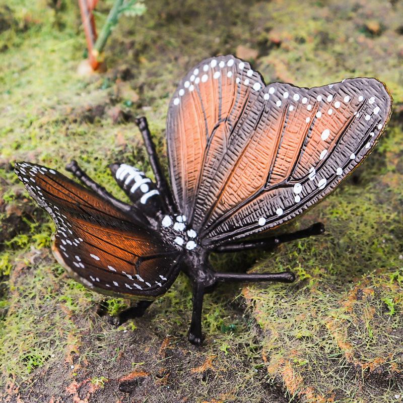 15styles Simulation Animal Insect Model Beetle Toy Purple Flower Bird Catching Spider Ornament