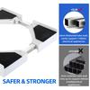 Movable Stackable Washer & Dryer Anti-Slip Rack, Dishwasher Connecting Shelf