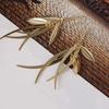 E783 Earrings, Creative Alloy Leaf Earrings, Earrings
