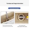 Haili Universal Toilet Tank Repair Kit & Flush Buttons