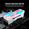 RAM-minne - CORSAIR - Vengeance RGB Pro Series DDR4 - 16GB 2x8GB DIMM - 3200 MHz - 1.35V - Hvit (CMW16GX4M2C3200C)