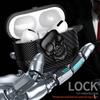 Carbon Fiber Texture Earphone Case For AirPods 4 Gen Pro 3 2 Bluetooth Headset Cover For AirPods Pro 3 2 Wireless Earphone Charging Box with Keychain