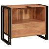 Bathroom Vanity Cabinet Brown 71 X 33 X 58 Cm Solid Acacia Wood