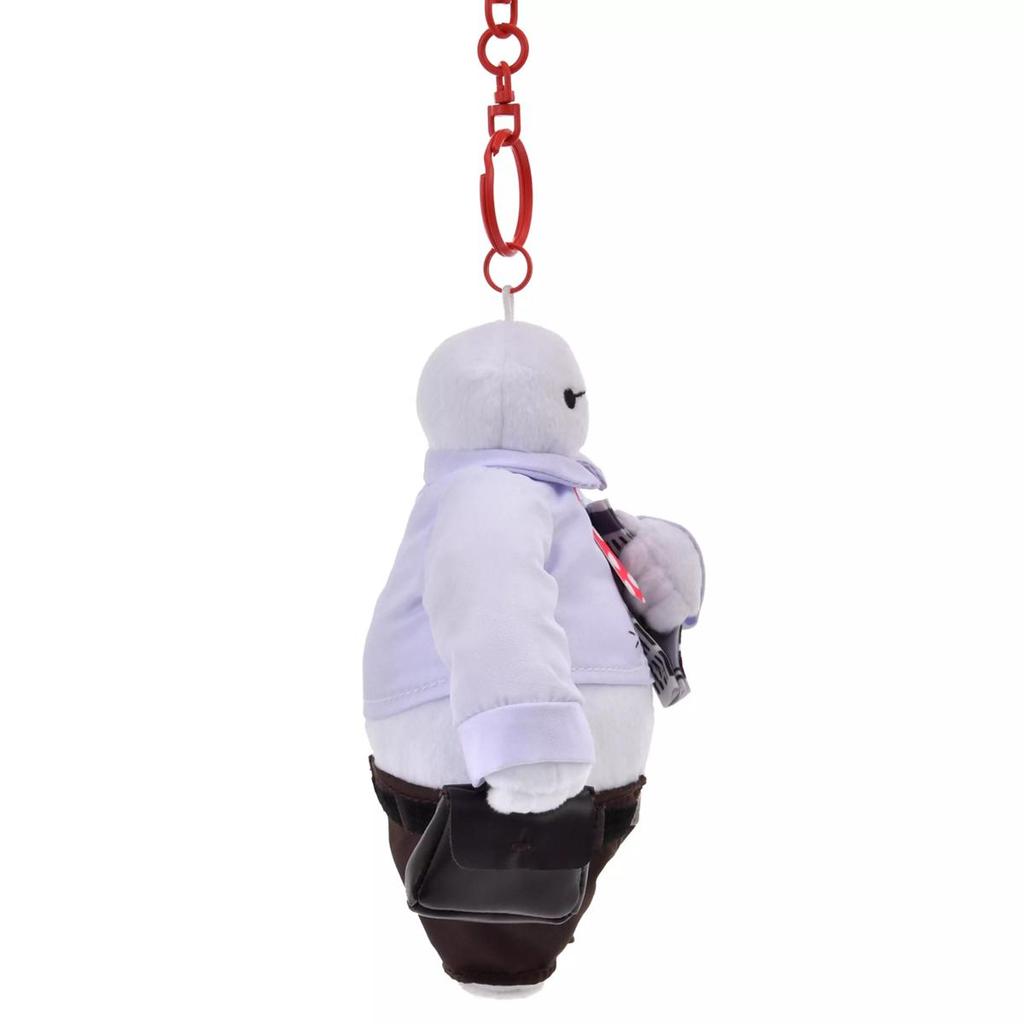 Disney Baymax Plush Keychain Salaryman Special Costume Japan NEW Disney Store