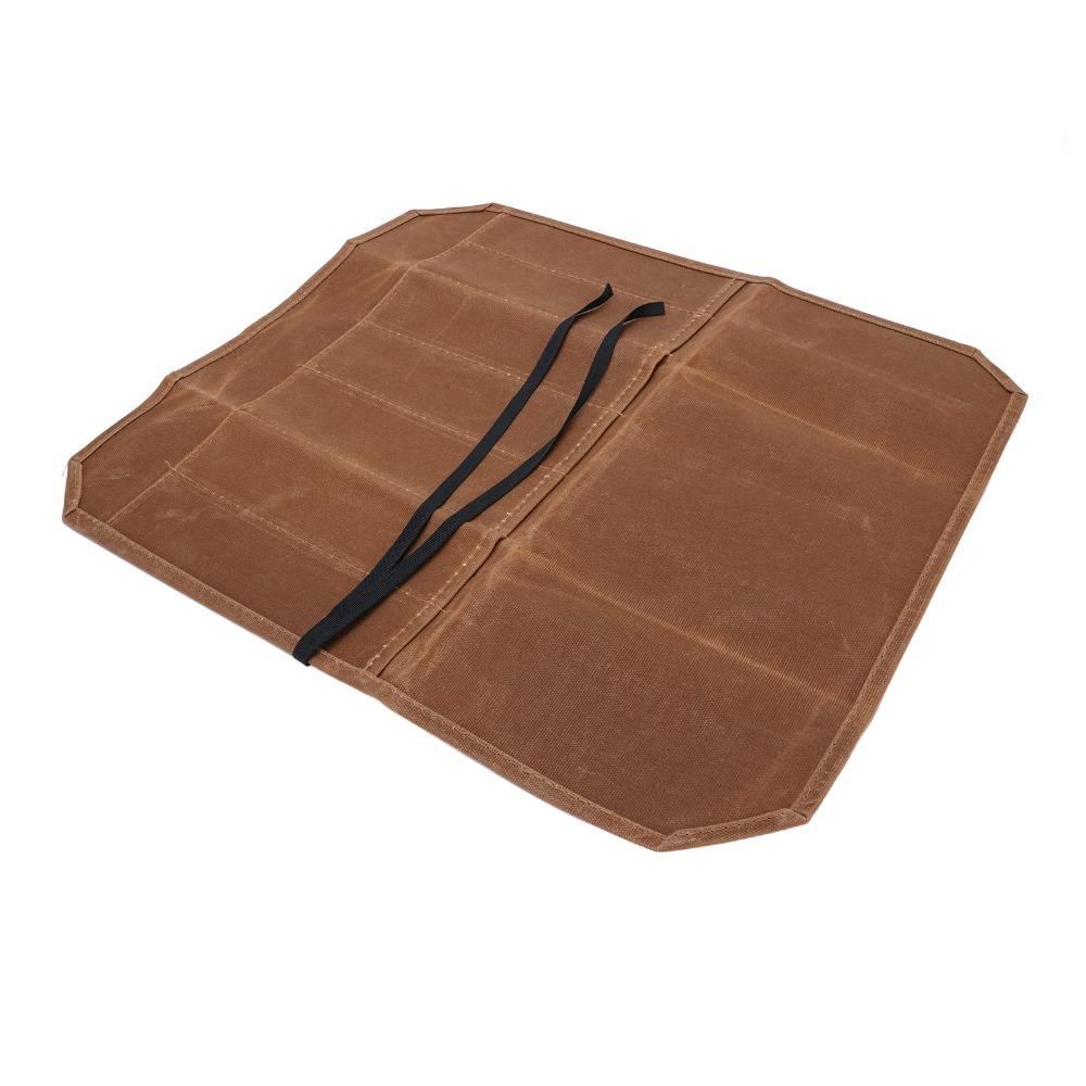 7 Slots Cutlery Roll Case Waterproof Knife Carrier Case Practical Knife Storage Bag Picnic Kitchen