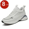 2026 Echtes Leder 6cm 8cm Höhensteigernde Aufzugsschuhe Herren Höhensteigernde Schuhe Sneaker Sport Freizeitschuhe Höhe Anheben