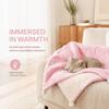 Soft Warm Plush Dog Cat Blanket Double Layer Thicken Plush Pet Blanket  for Relaxing