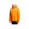 Fur Parka Down Solid Color Woven Hooded Down Jacket Men Outerwear KQ5512