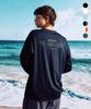 Leijibi Dry-Cooling Übergroßes Oberteil Langarm Unisex Rash Guard M (6 Farben) (Typ A)
