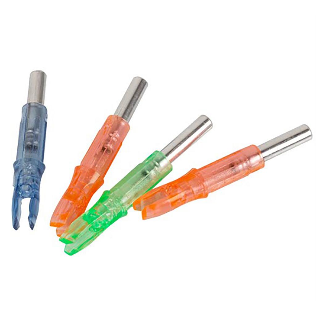 3Pcs/set LED Arrow Nocks Archerys Lighted Nocks Luminous Archerys Nocks Plastic Bow String Light Up Arrow Bow LED Nocks