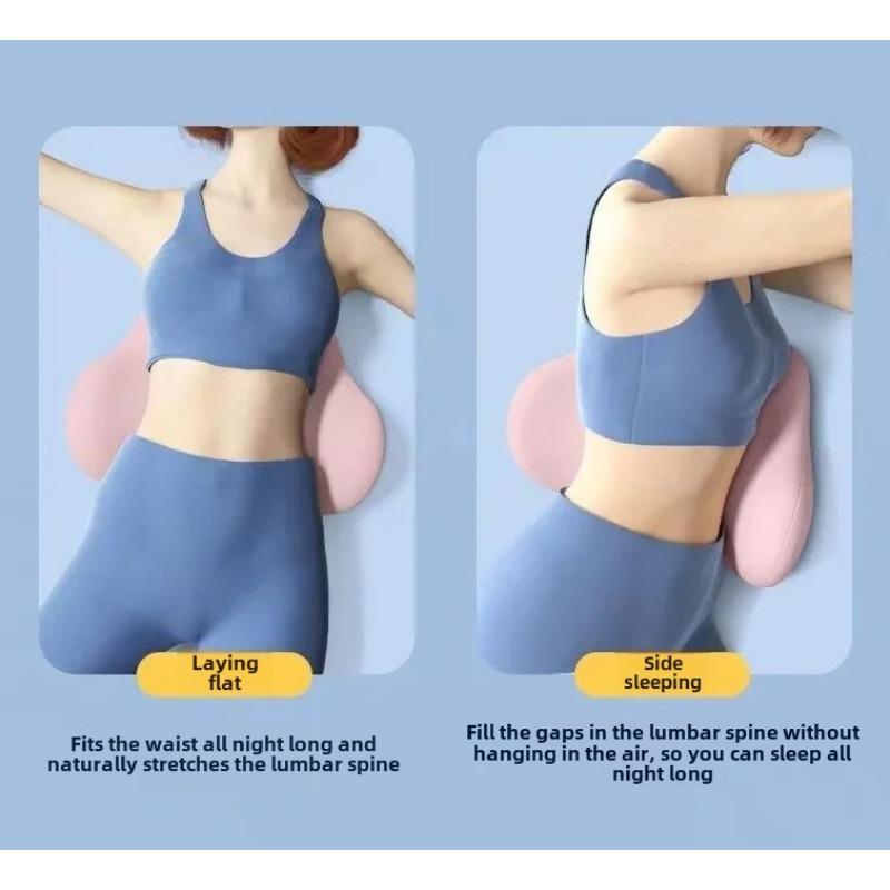Speciel Lændestøttepude Sove Lændepude Ergonomisk Blød Komfortabel Hukommelsesskum Seng Lændeprotrusion Rygstøtte