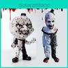 Halloween Terrifier Statue Art The Clown Horror Figure Scary Killer Sculpture