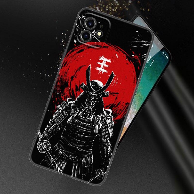 Tokyo Japanese Art Phone Case For Apple iPhone 13 12 Mini 11 Pro XS Max XR X 8 7 6S 6 Plus SE 2022 2020 5S 5 Soft Black Cover