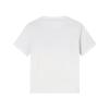 Anta Minimalist Versatile Letter Comfortable Round Neck Pullover Short Sleeve T-Shirt Women T-Shirt Paper-White 162537121-6