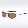 Retro-Futuristic Cat Eye Polarized Sunglasses with UV Protection for Cycling