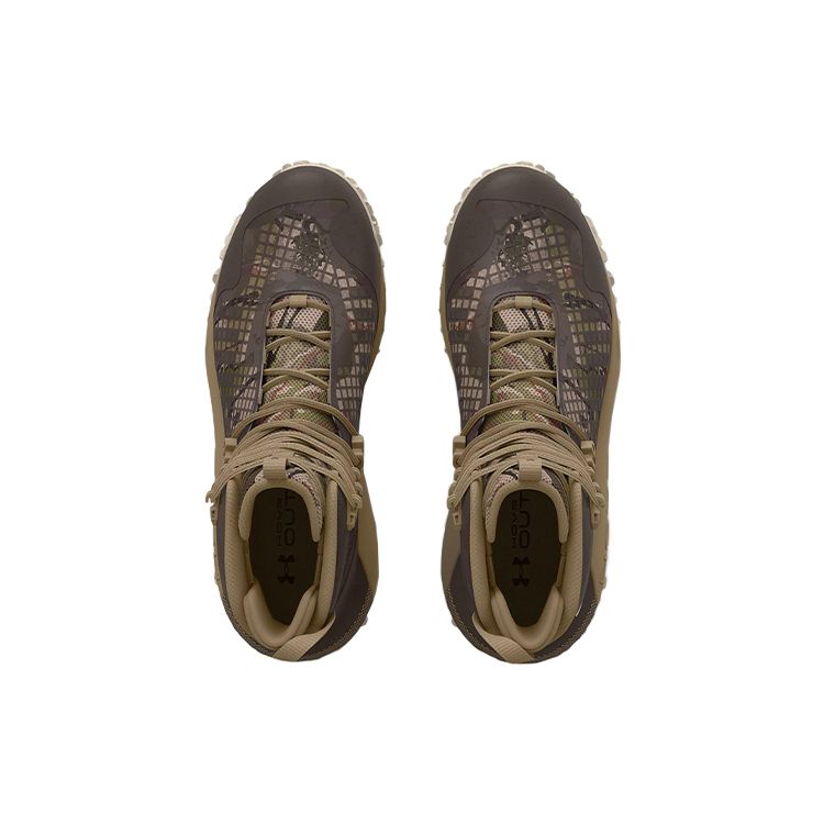 Under Armour HOVR Dawn Waterproof 2.0 High-Top Outdoor Funktionsschuhe Herrenschuhe Braun 3025574-900