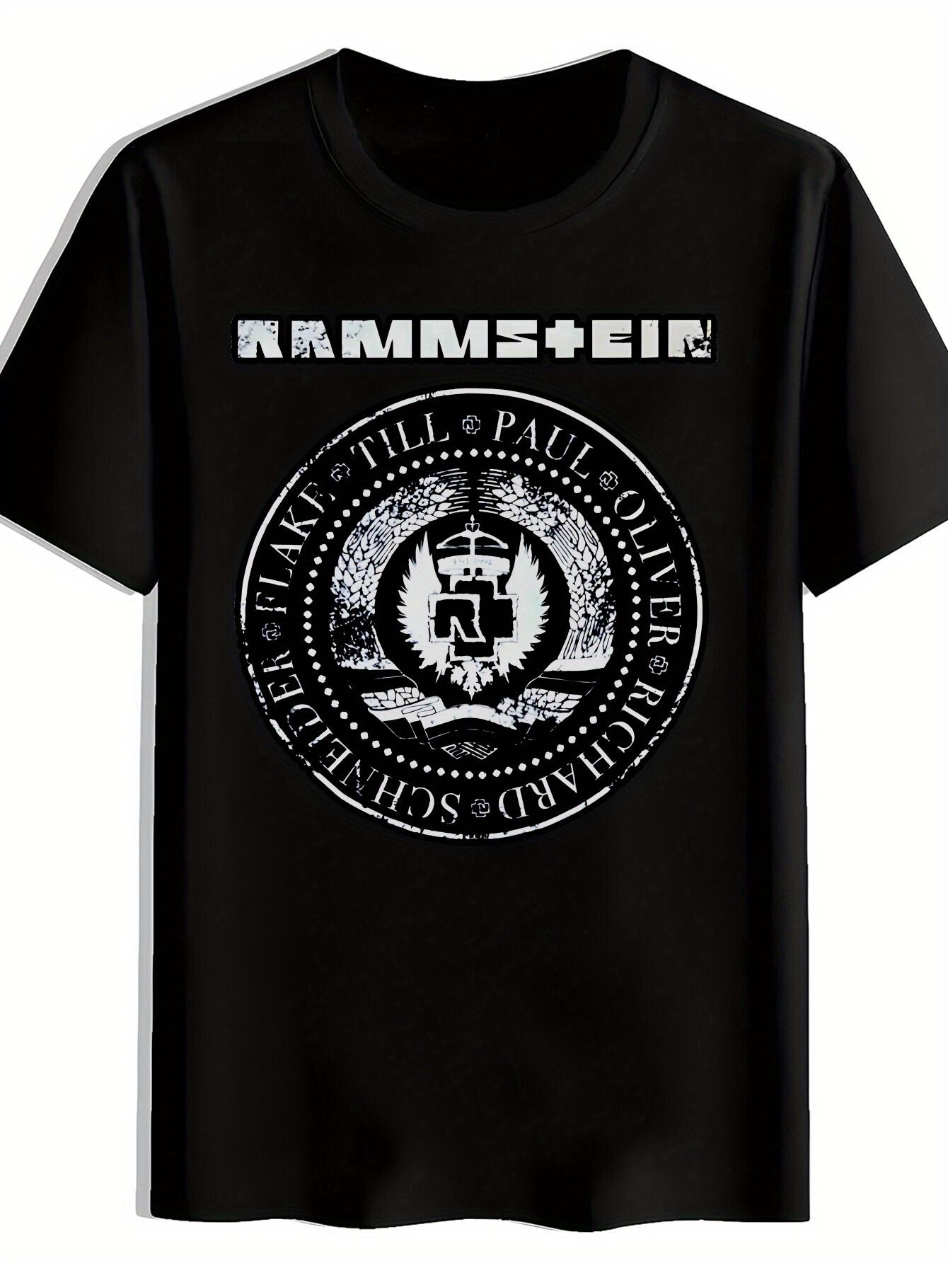 Vintage Rock Band Graphic T-shirt - Crew Neck S