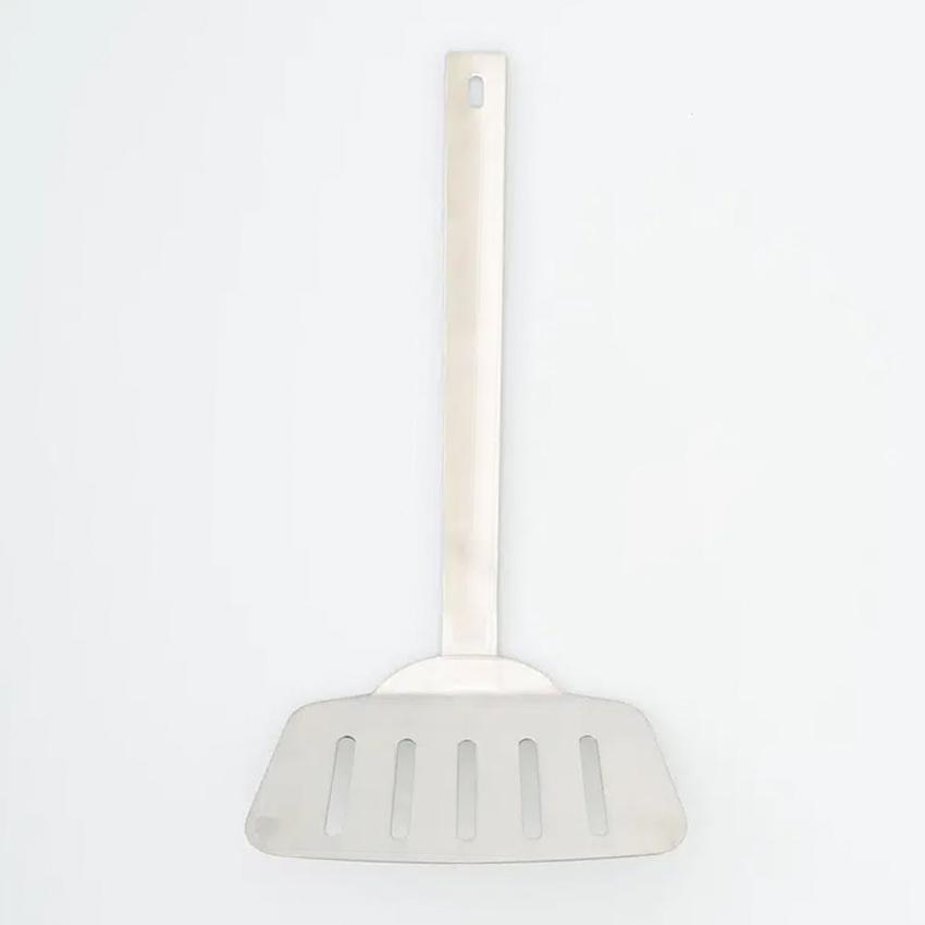 

All-Stainless Steel Wide Spatula (31cm) Silver