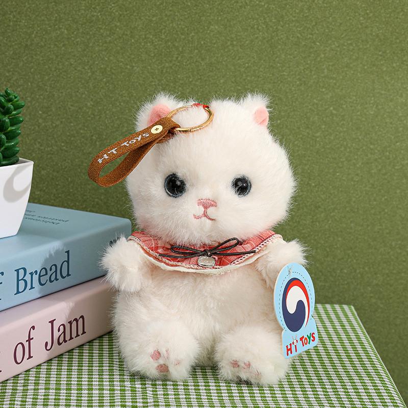 Cartoon Plush Toy Siamese Cat With Polyester Filling For Girls And Boys Gift