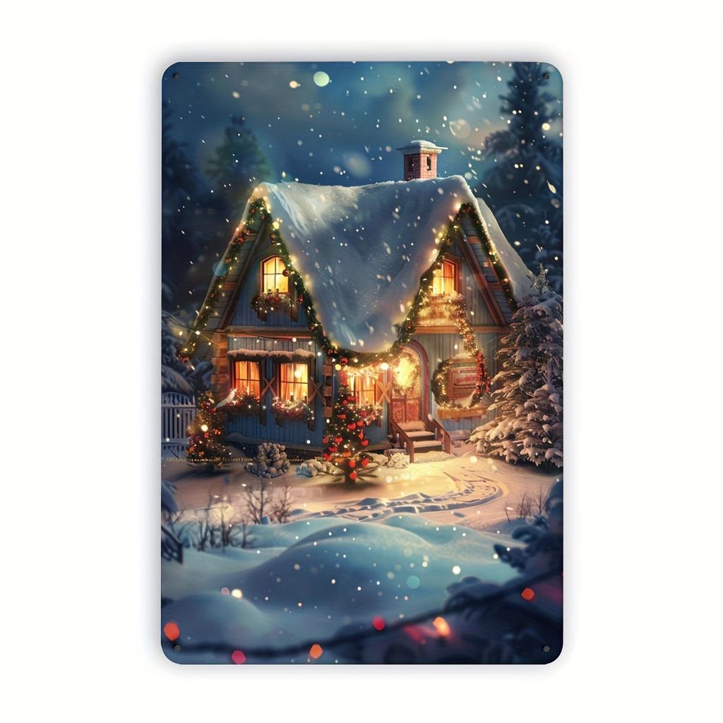 2D Flat Retro Iron Tin Art Crafted from Solid Material with Vintage Design Suitable for Room Decor