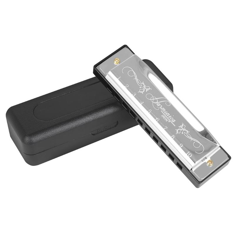 

10 Holes 20 Tones Harmonica Blues Harps Diatonic Mouth Organ Harmonica Woodwind Instrument Gifts for Kids and Beginner