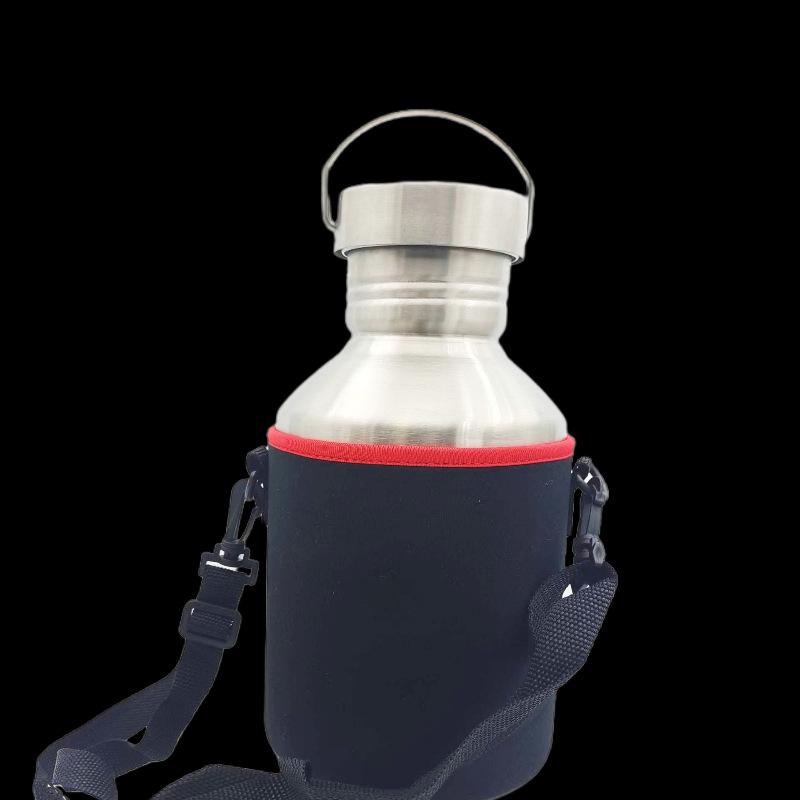 Large Capacity Drop-Proof 304 Stainless Steel Insulated Sports Water Bottle for Outdoor Activities